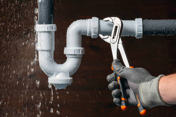 Professional Drain Cleaning technician working in Holder, FL